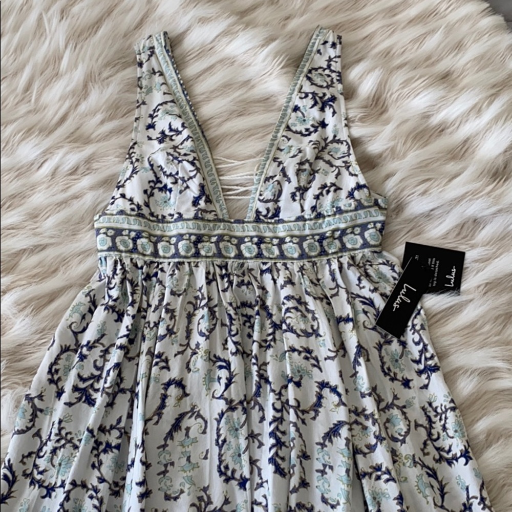 Lulus open back dress